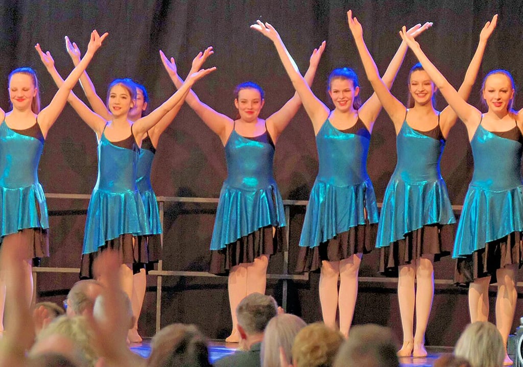 Bekannte Tänze und neue Choreografien gehörten zum Programm.