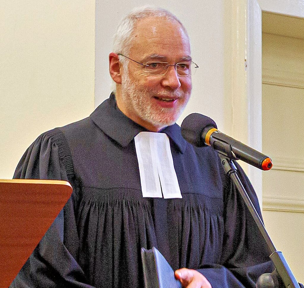 Pfarrer Matthias Keilholz wurde am Sonntag verabschiedet.
