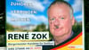 Unbekannte haben dem CDU-Kandidaten René Zok am Bahnhof in Staßfurt ein „Hitler-Bärtchen“ aufgemalt. 