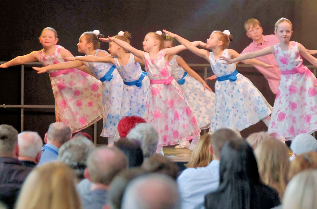 Früh übt sich, wer später die Bühne erobern will. Zur Gala in Zörbig standen alle Altersgruppen des Kinder- und Jugendballetts auf der Bühne.