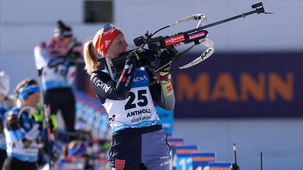 Franziska Hildebrand hat ihren Platz im deutschen Biathlon-Weltcup-Team auch in Oslo sicher.