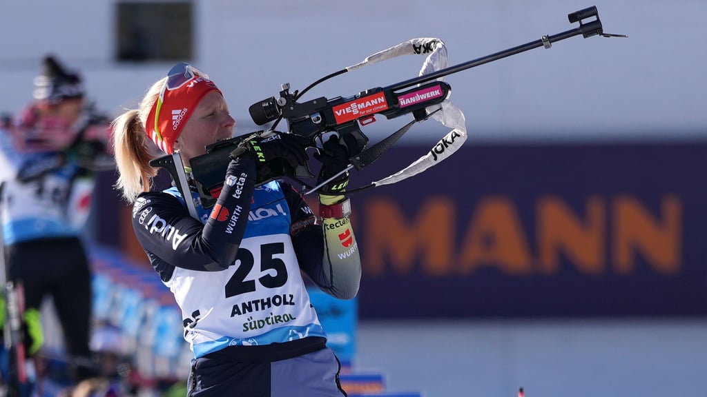 Franziska Hildebrand hat ihren Platz im deutschen Biathlon-Weltcup-Team auch in Oslo sicher.
