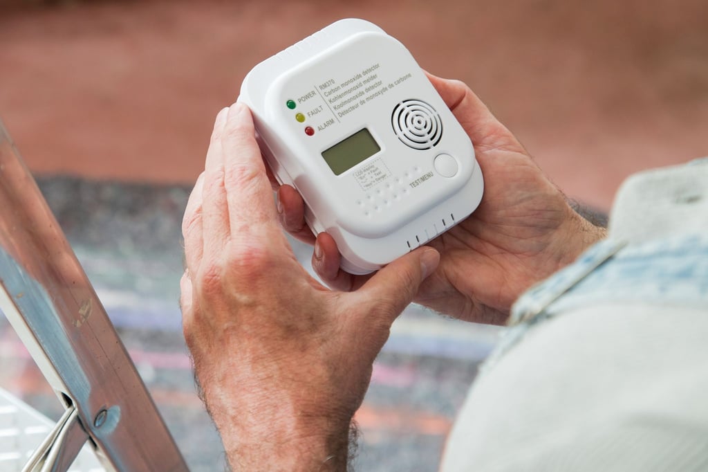 Ein kleines Gerät, das Leben retten kann: Schlägt der Kohlenmonoxid-Melder Alarm, sollte man Wohnung oder Haus verlassen.