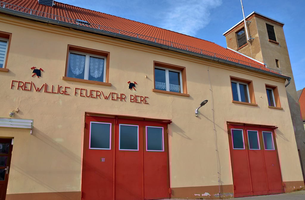 Die Freiwillige Feuerwehr in Biere.