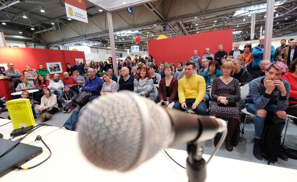 Lesung auf der Leipziger Buchmesse 2018. In diesem Jahr soll es trotz der Absage etliche Veranstaltungen geben.