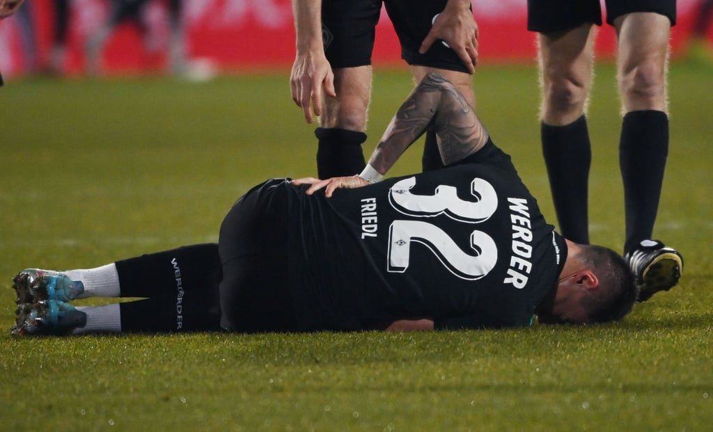 Bremens Marco Friedl hat sich am vergangenen Wochenende in der Partie beim 1. FC Heidenheim verletzt und fällt nun vorerst aus.