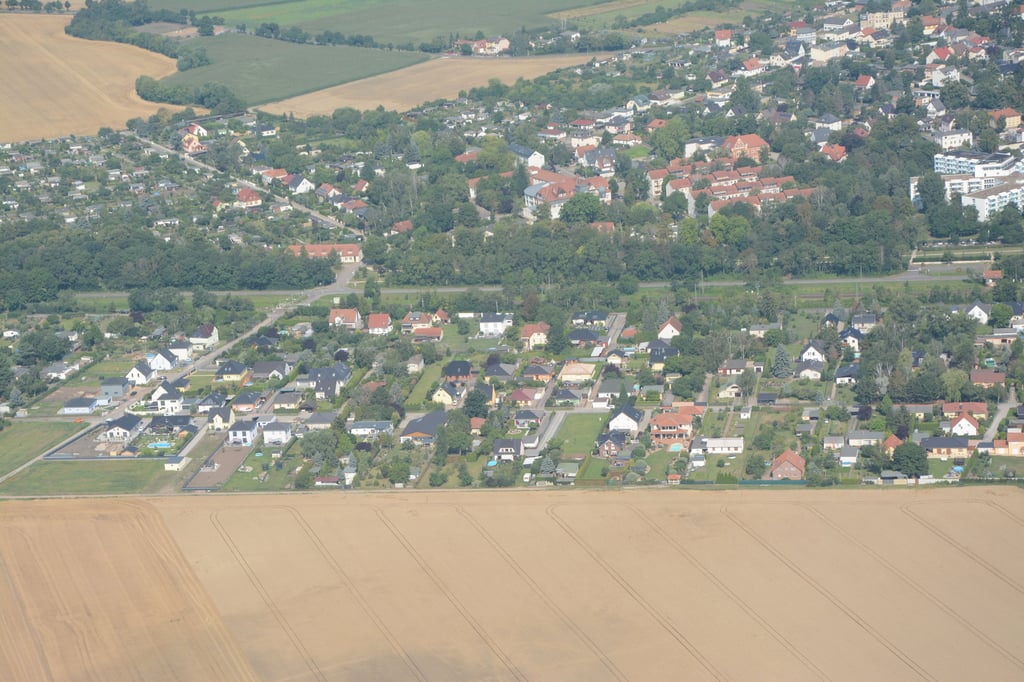 Kunstanger von oben