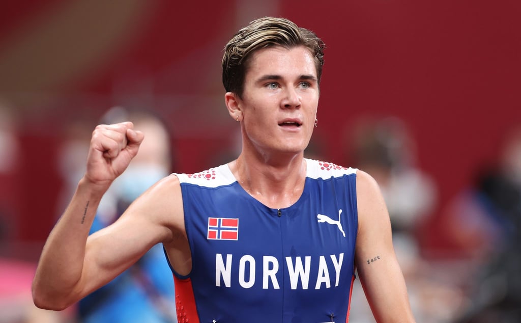Lief im französischen Liévin Hallen-Weltrekord über 1500 Meter: Jakob Ingebrigtsen.