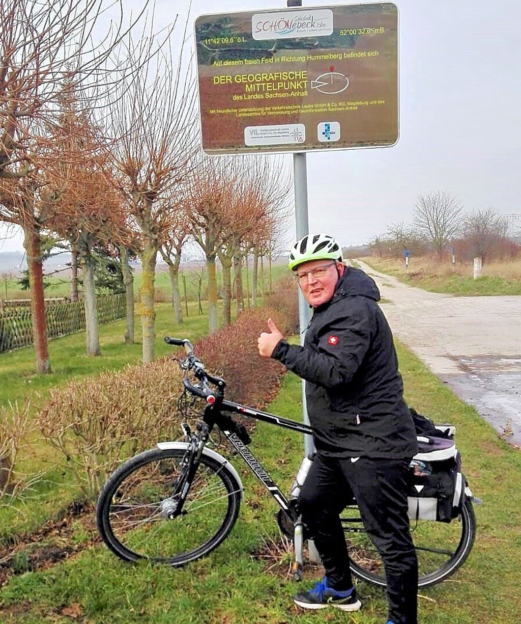Und hier am anderen Mittelpunkt in Schönebeck.