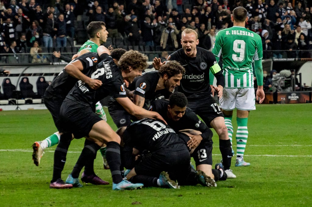 Eintracht Frankfurt steht im Viertelfinale der Europa League.