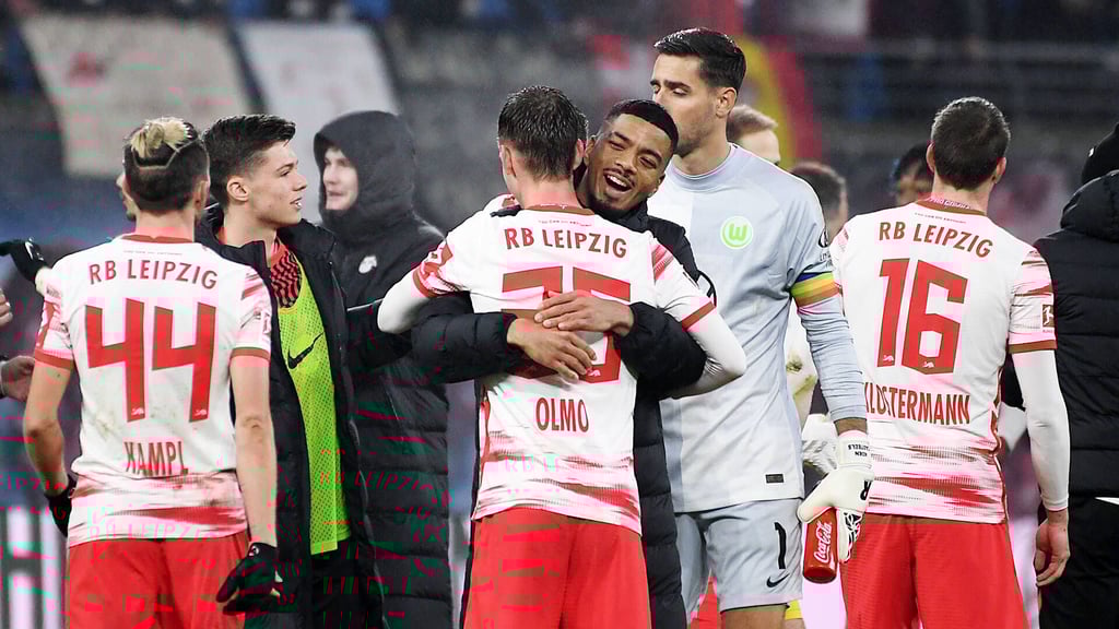 Mit Glück können Kampl, Olmo und Klostermann wieder gemeinsam auflaufen.
