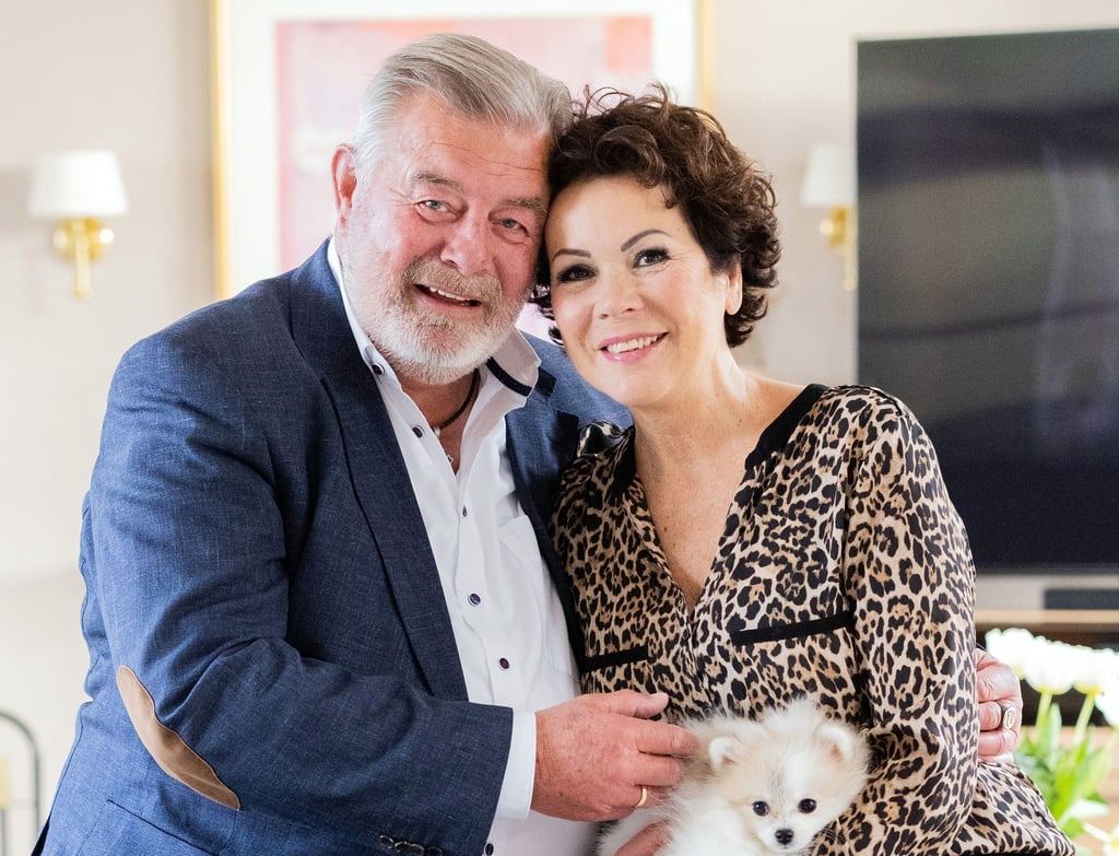 Moderator Harry Wijnvoord und seine Frau Iris.