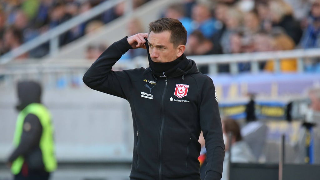 HFC-Trainer André Meyer war mit dem Auftritt seiner Mannschaft in Saarbrücken zufrieden.
