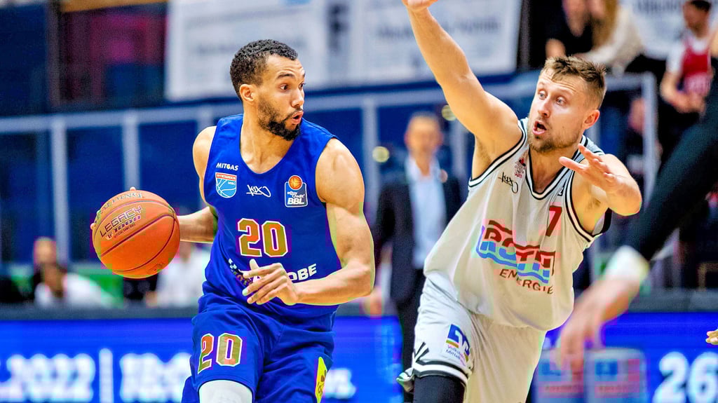 Jamel Morris überzeugte beim Spiel des Syntainics MBC gegen Gießen mit 16 Punkten.
