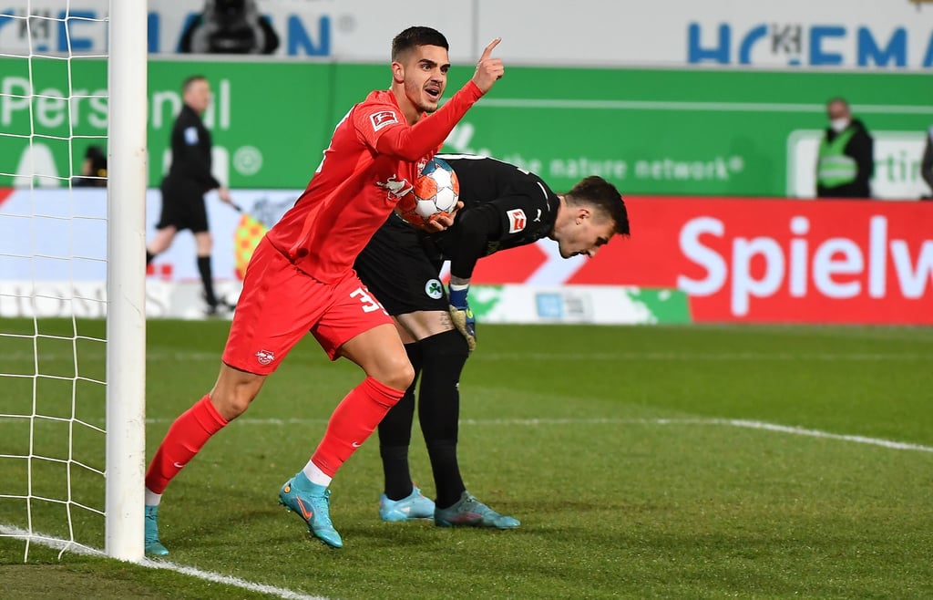 Andre Silva hat gegen Greuther Fürth getroffen.