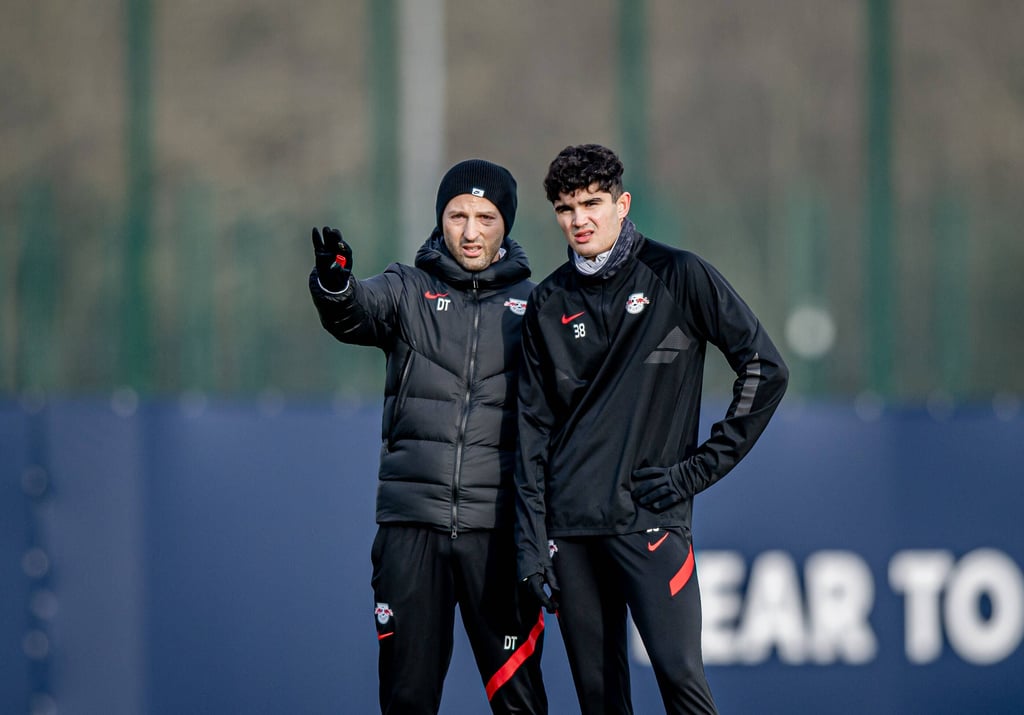 Domenico Tedesco und Hugo Novoa.