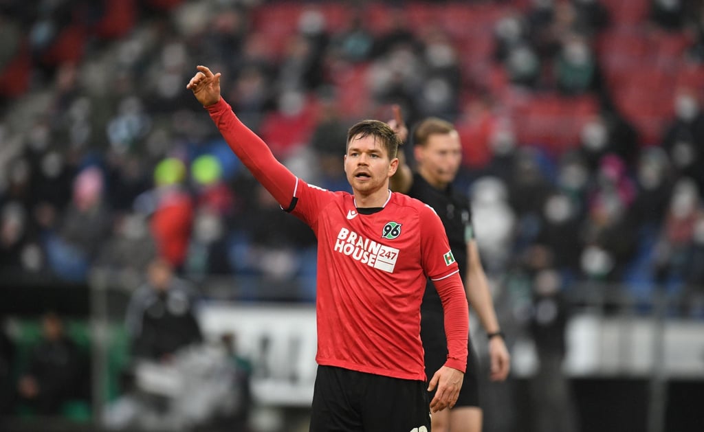 Ist positiv auf das Coronavirus getestet worden: Dominik Kaiser von Hannover 96.