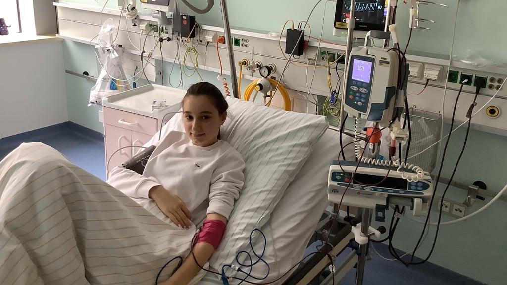 Pauline aus Nebra wartet auf eine Stammzellenspende.