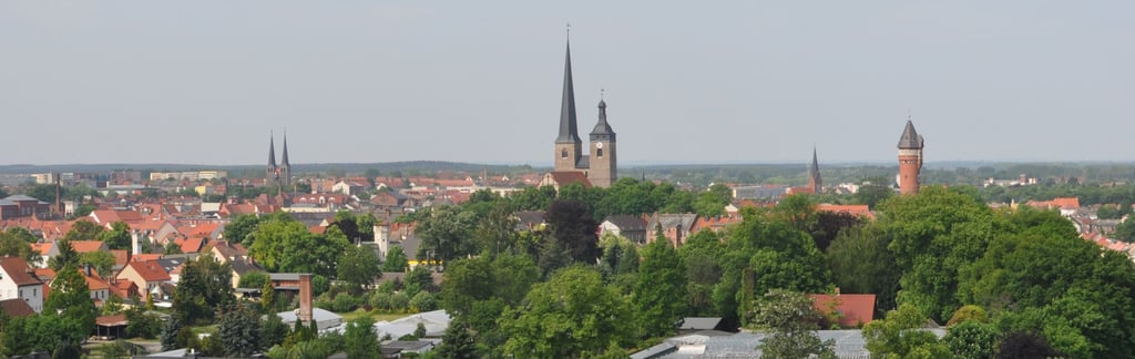 Typische Silhouette: Die Türme von Burg sollen sich auf der Landesgartenschau in Bad Dürrenberg widerspiegeln.