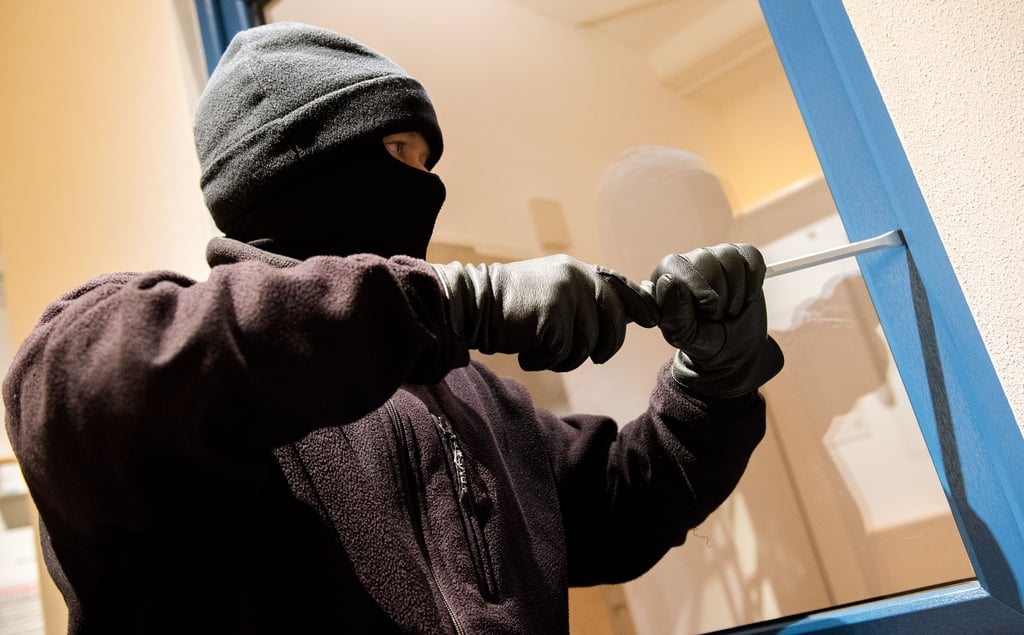 Diebe und Einbrecher haben in Dessau-Alten einen Wohnblock heimgesucht