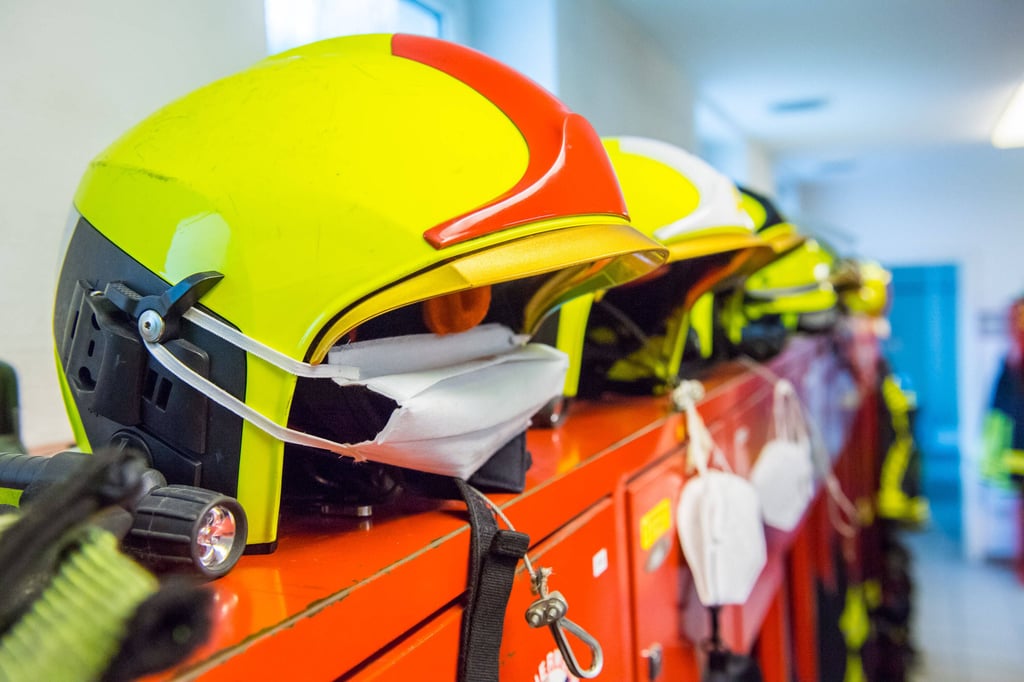 Feuerwehr in Corona-Zeiten (Symbolbild)