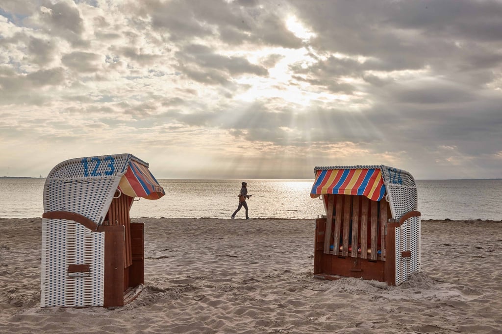 In Scharbeutz ist die Strandkorb-Saison beendet.