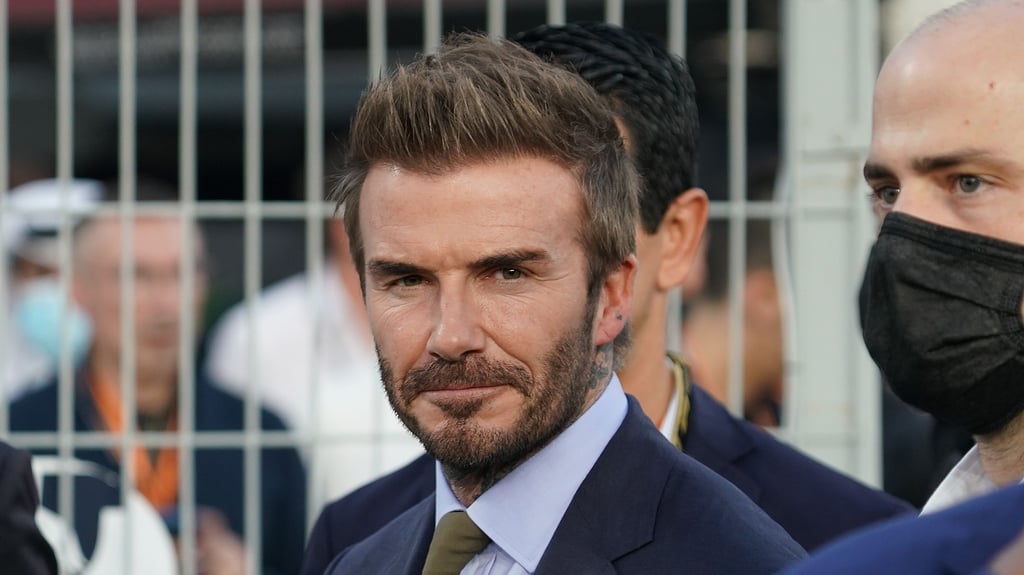 David Beckham hat seinen Instagram-Account einer Ärztin auch Charkiw zur Verfügung gestellt.