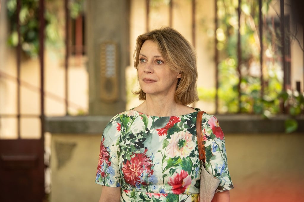 Margherita Buy als Dora in einer Szene des Films "Drei Etagen" von Nanni Moretti.