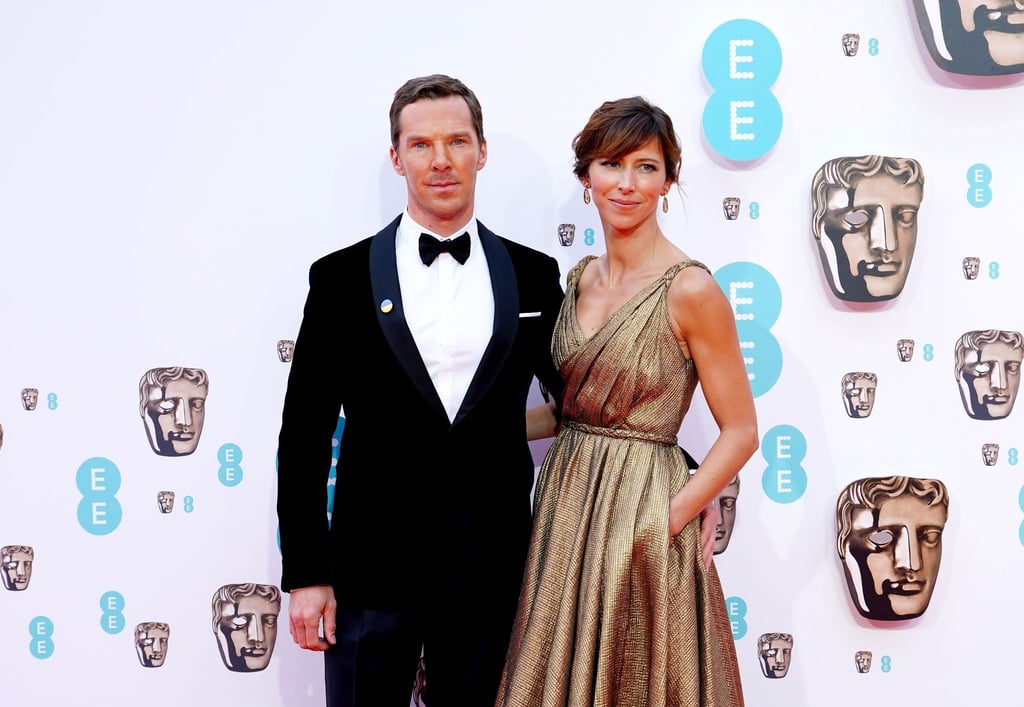 Benedict Cumberbatch und seine Frau Sophie Hunter bei der Gala in London.