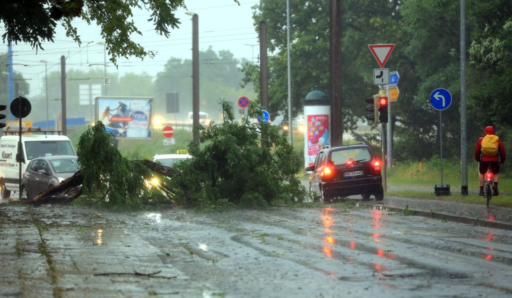 Unwetter haben in Sachsen-Anhalt in den vergangenen Jahren schwere Schäden verursacht.