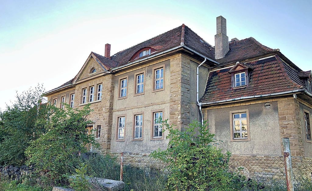 Das schöne, aber stark sanierungsbedürftige Gutshaus Wolferstedt.