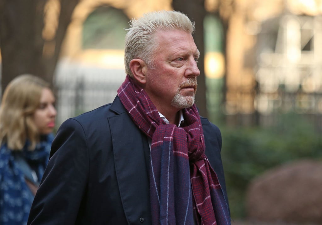 Boris Becker vor dem Southwark Crown Court in London, wo sein Prozess beginnt.