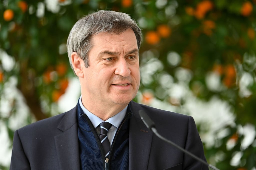 Markus Söder (CSU), Ministerpräsident von Bayern.