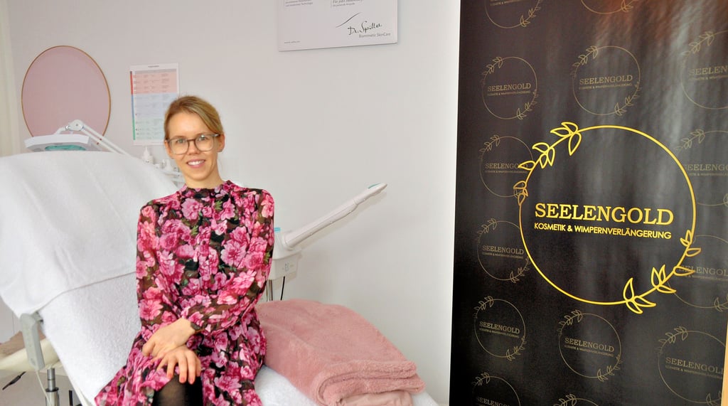 Marie Müller hat ihren Schönheitssalon in Gröbern an der Mühlstraße 21.