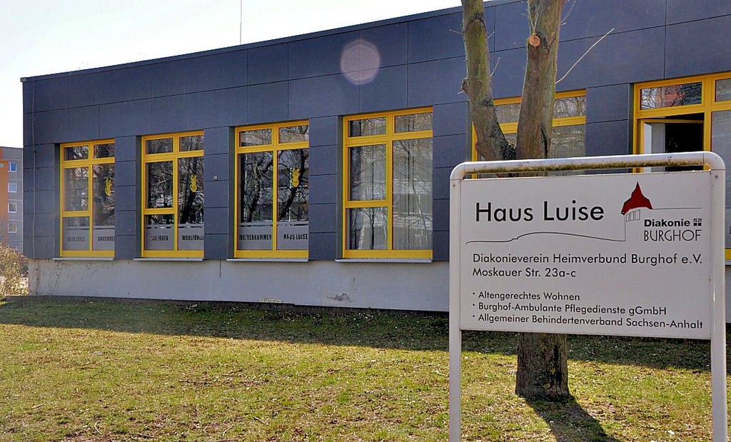Im „Haus Luise“ hat der Allgemeine Behindertenverband Sachsen-Anhalt (Abisa) seinen Sitz. Hier herrschen derzeit finanzielle Sorgen.