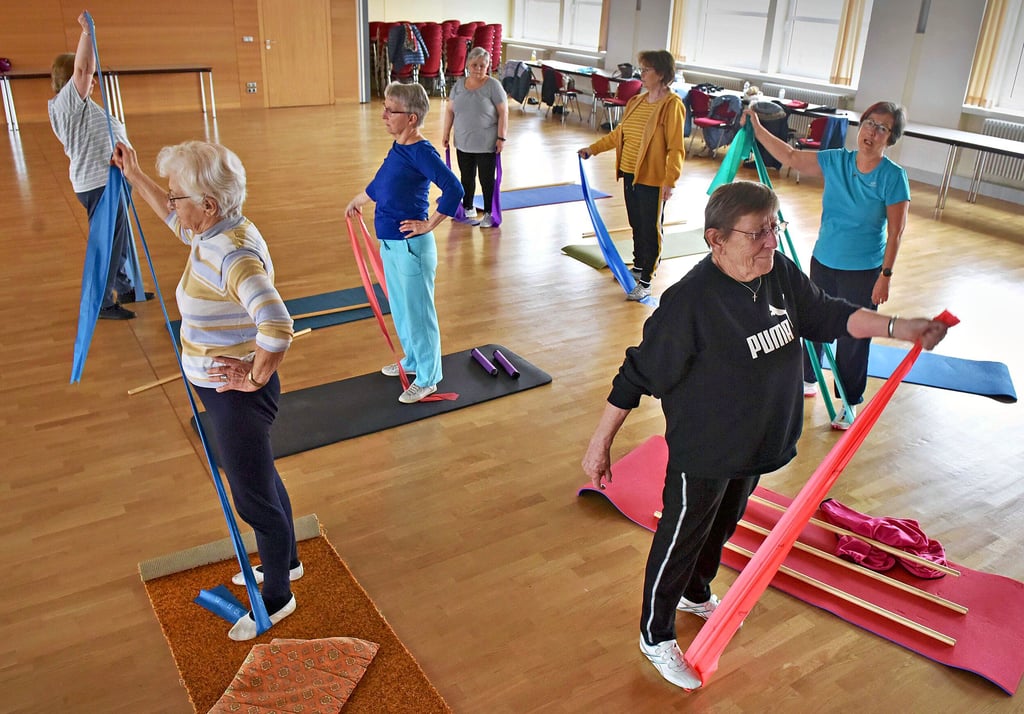 Fitness wird in der DRK-Sportgruppe ganz groß geschrieben.