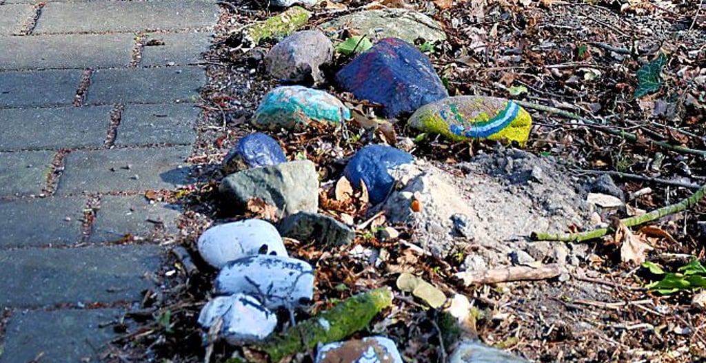 Die Steinkette soll umgebaut werden.