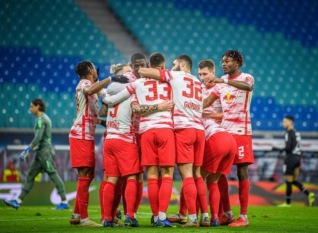 RB Leipzig gewann das Hinspiel gegen Gladbach mit 4:1.