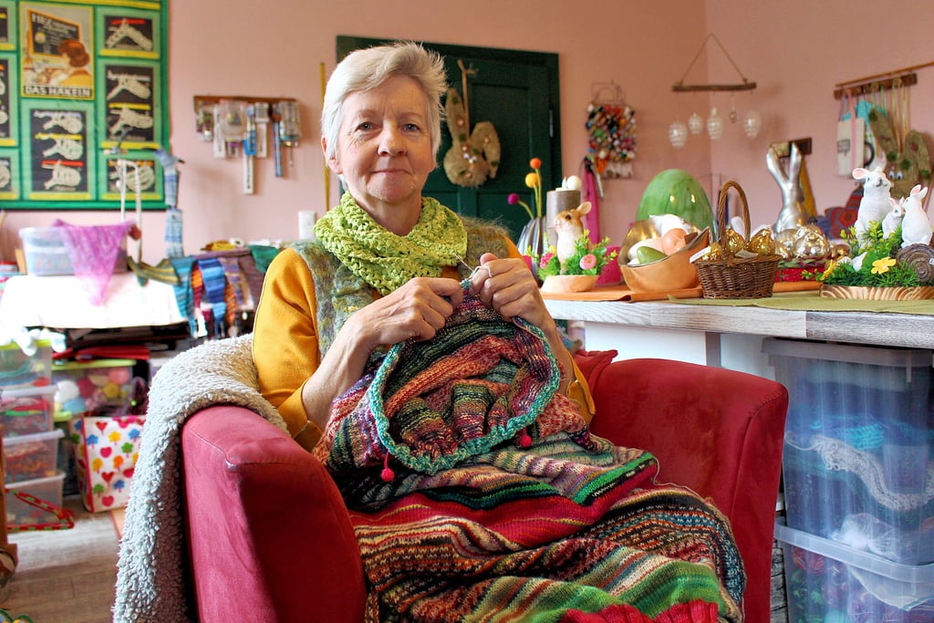 Ricarda Alkewitz liebt Wolle und strickt für ihr Leben gern.