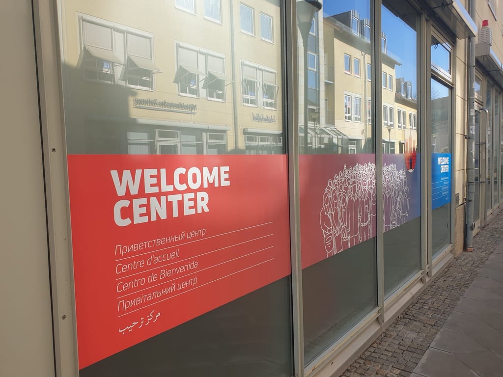 Das Welcome Center in Köthen