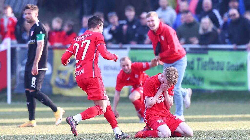 Sensation im Landespokal: Der HFC scheitert in Wernigerode.
