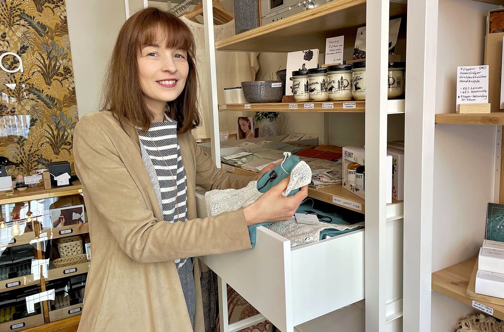 Verliebt in Details: Dajana Heine hat ein Händchen fürs alles Schöne.