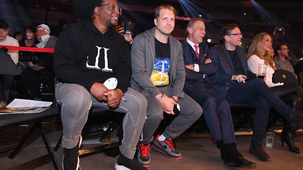 Oliver Pocher war am Samstag Gast des Boxkampfes von Felix Sturm, bevor er angegriffen wurde.