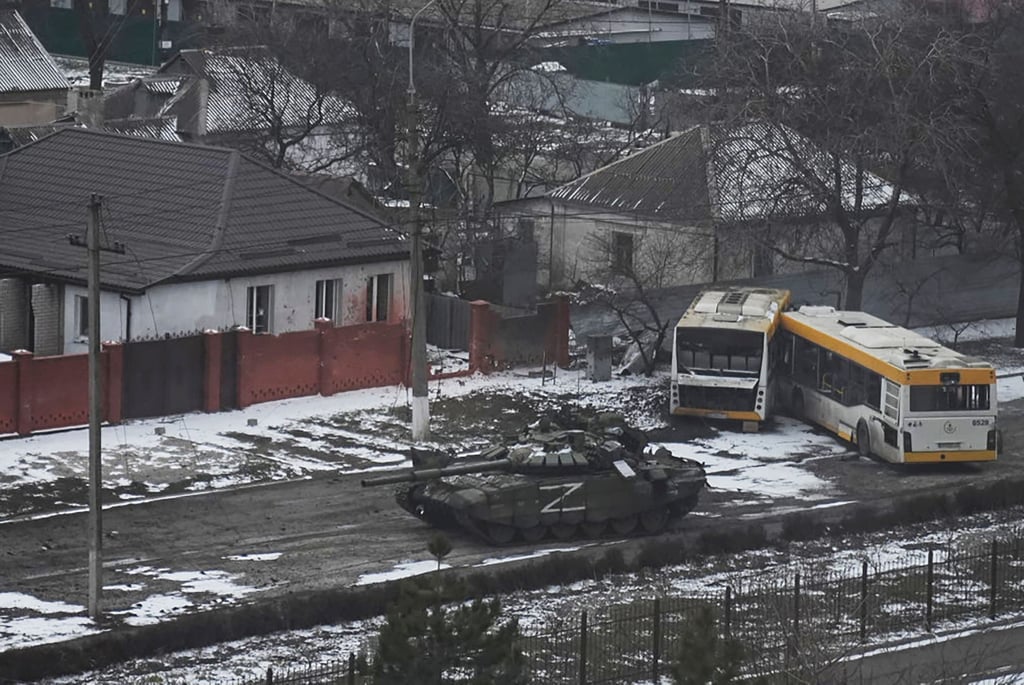 Das Z auf russischen Panzern wird von Russland längst zur Kriegs-Propaganda genutzt.
