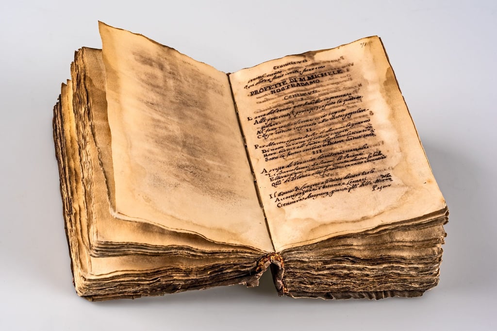 Das jahrhundertealte Nostradamus-Manuskript kehrt zum Eigentümer nach Rom zurück.