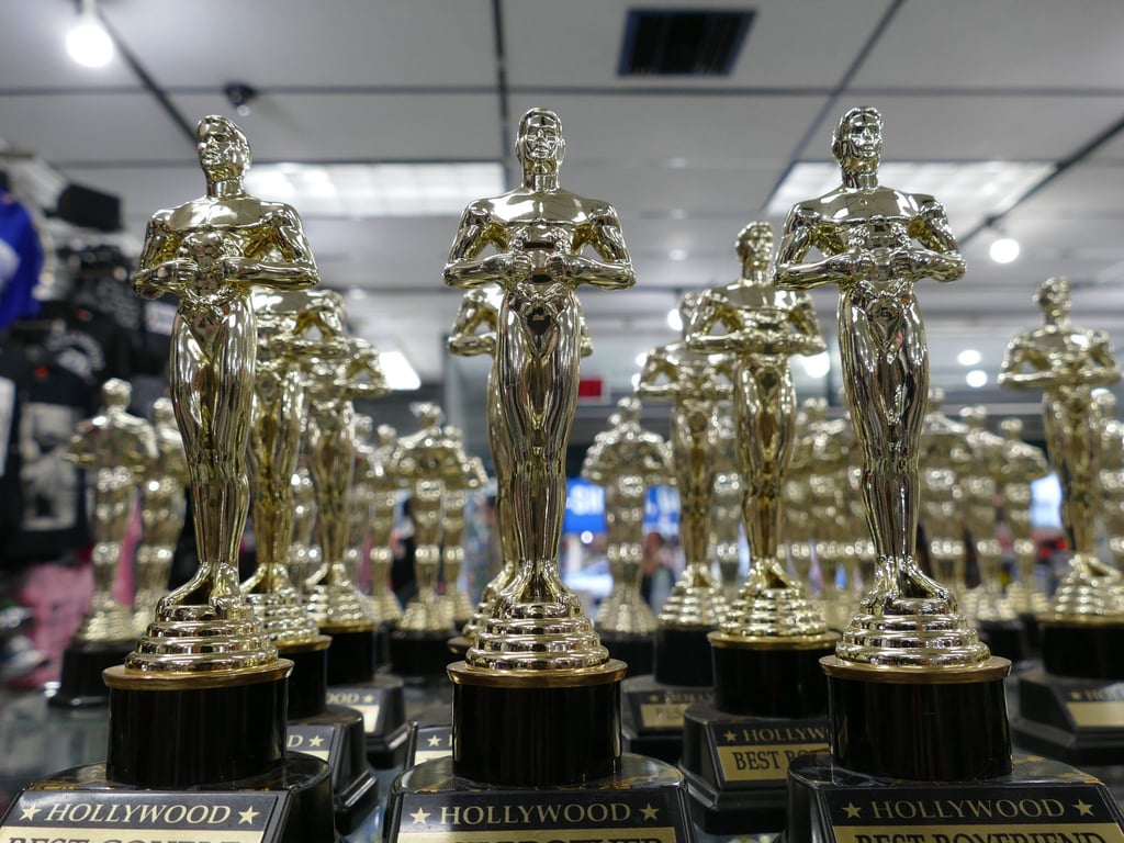 In einem Souvenirshop auf dem Hollywood Boulevard ist man bereit für die Oscar-Verleihung.