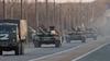 Seit dem russischen Einmarsch in die Ukraine ist auf Panzern der Russen häufig ein weißes „Z“ zu sehen.