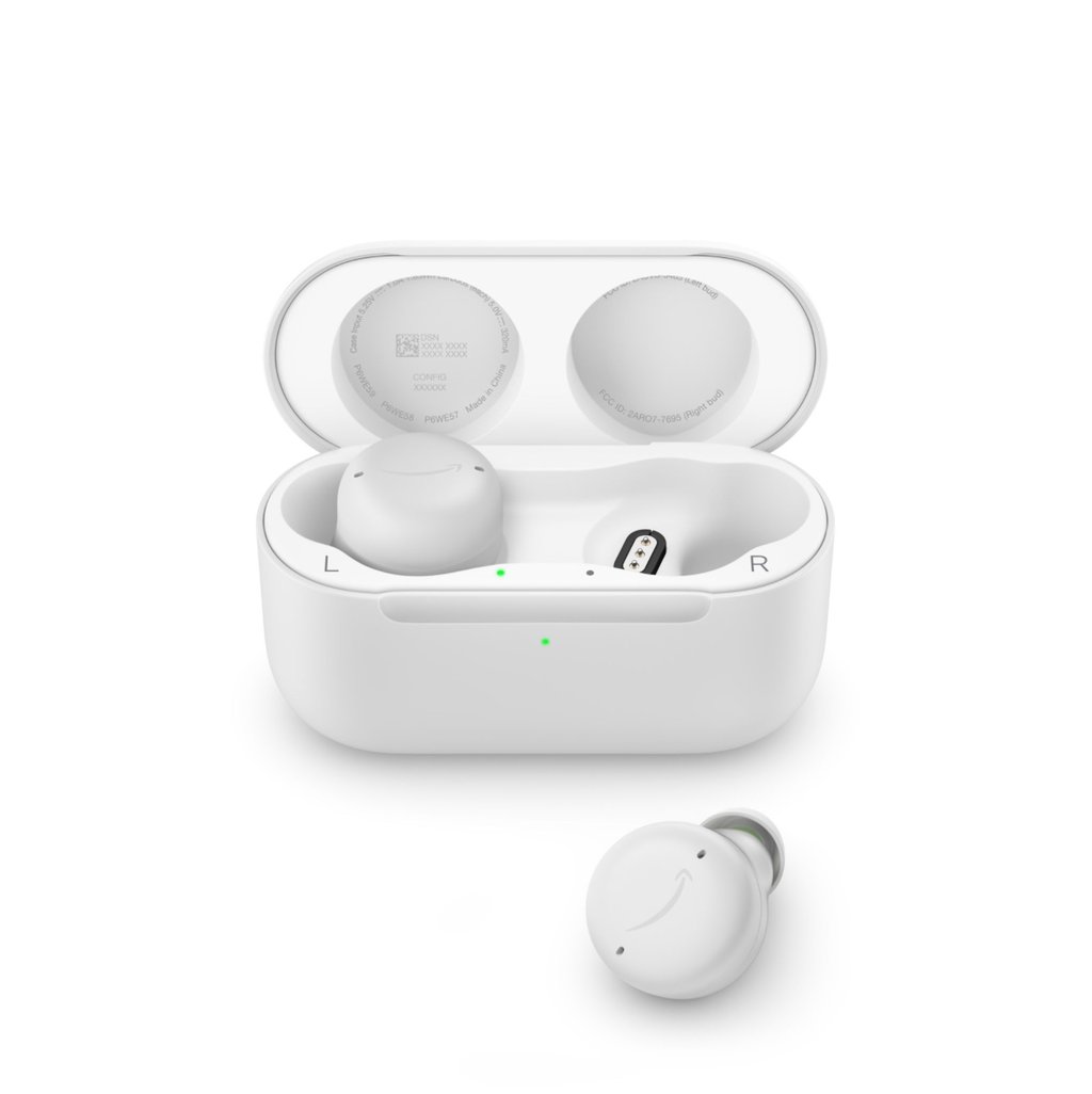 In Weiß oder Schwarz sind die Amazon Echo Buds zu haben. Kostenpunkt: 120 Euro.