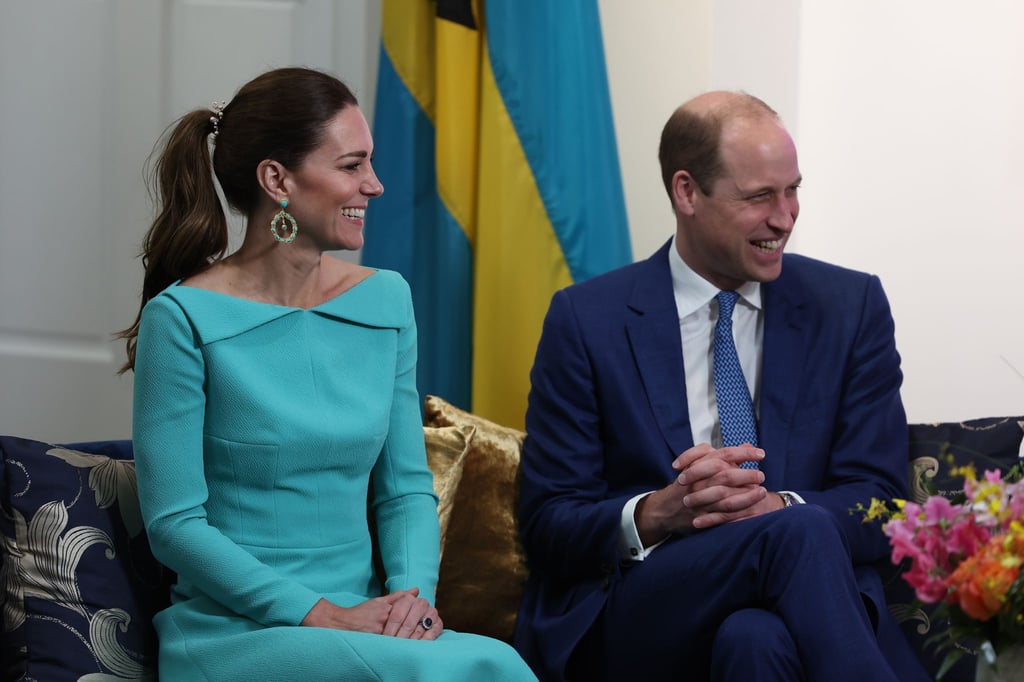 Prinz William und Herzogin Kate bei einem privaten Treffen mit dem Premierminister der Bahamas.