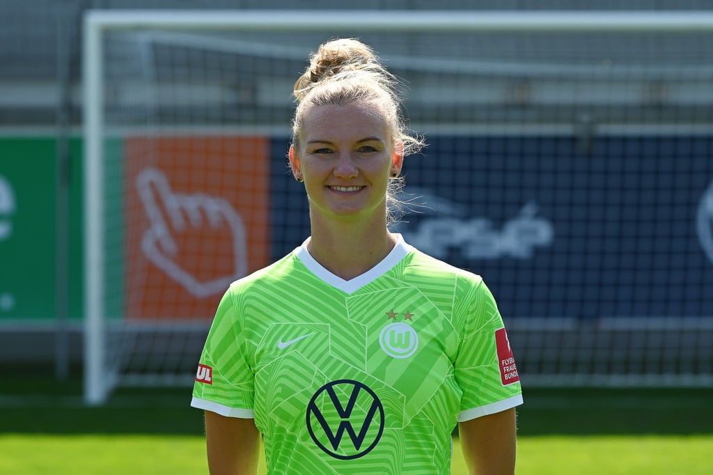 Hat ihr Comeback im Trikot des VfL Wolfsburg gegeben: Alexandra Popp.